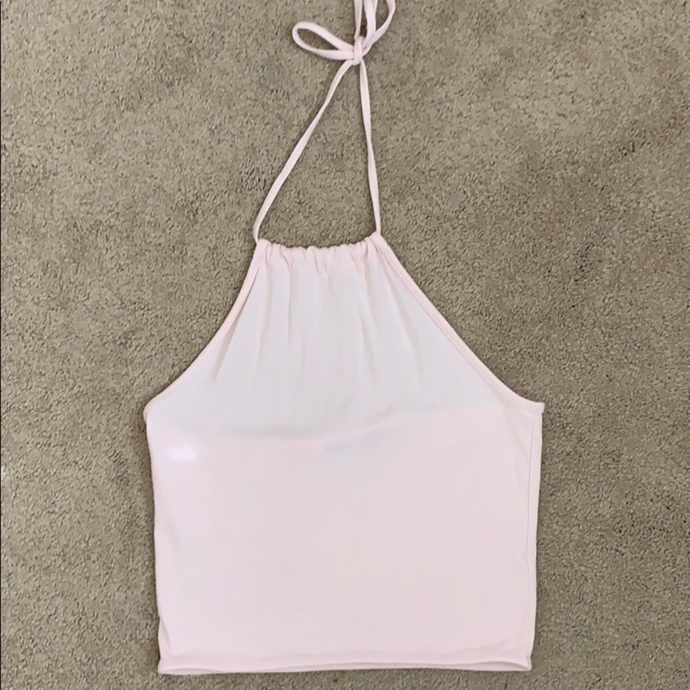 Brandy Melville pink halter